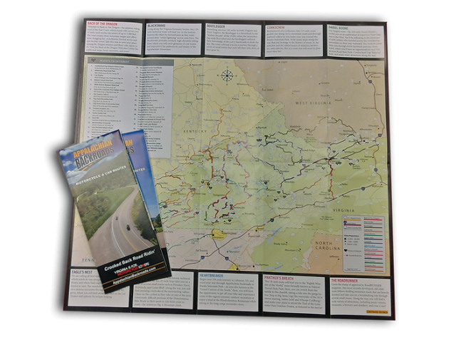 Free Appalachian Backroads Map