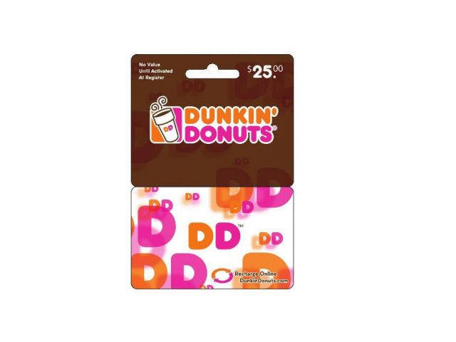 Free Dunkin’ Donut $5 Gift Card