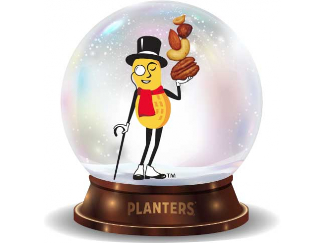 Free Mr. Peanut Snow Globe!
