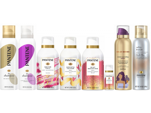 Free Pantene Dry Shampoo Spray!
