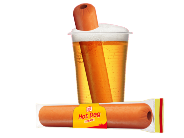 Claim Your Oscar Mayer Hotdog Straw!