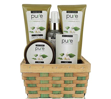 Free Herbal Collection Spa Basket