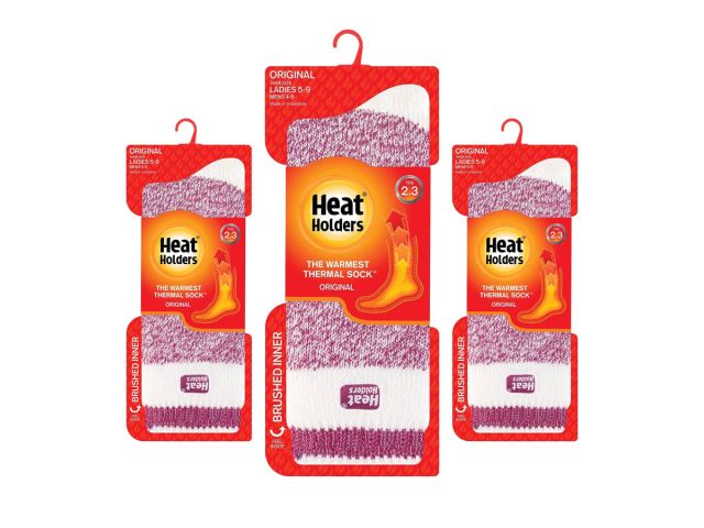 Free Heat Holders Thermal Socks!