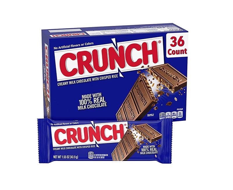 Free Crunch Chocolate Candy Bar