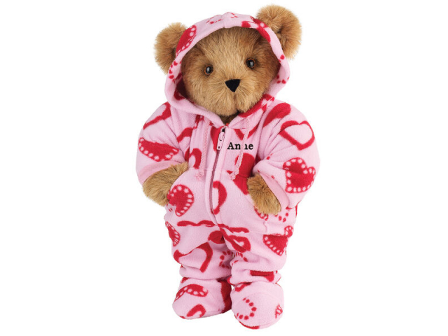 Free Hoodie-Footie Bear From Vermont Teddy Bear