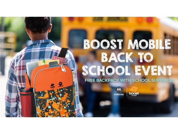 Free School Supplies Backpack From Boost Mobile!