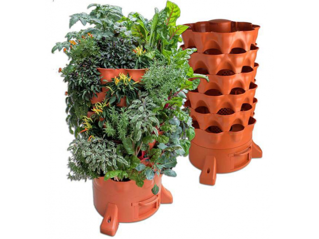 Free Garden Tower Plant Growing System