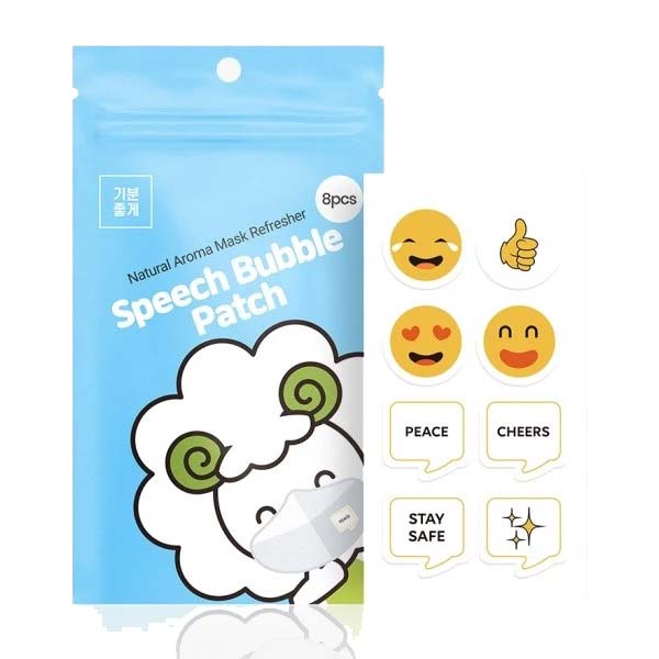 Free LeMouton Speech Bubble Aroma Mask Patch