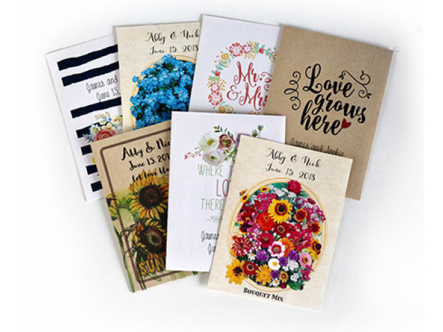 Free Wedding Seed Packet