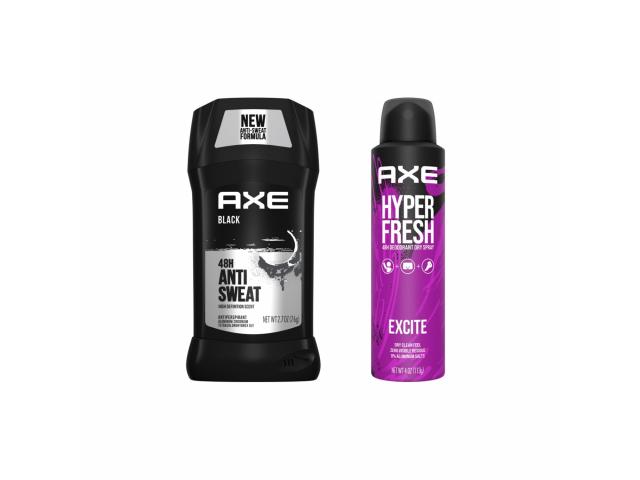 Free Axe Antiperspirant Stick+Dry Spray