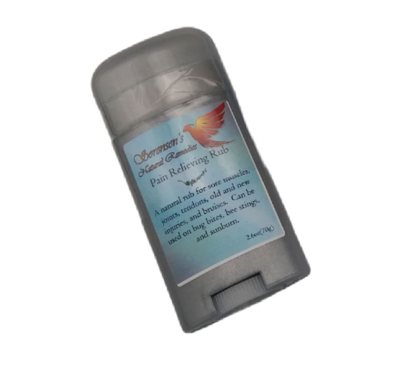 Free Sorensen’s Pain Relief Rub