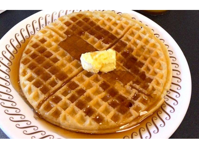 Free Waffle House Waffle With Topping
