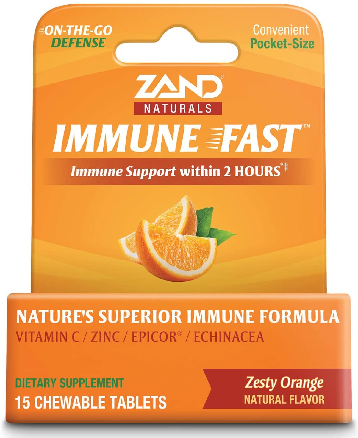 Free Immune Booster Orange Chews From Zand