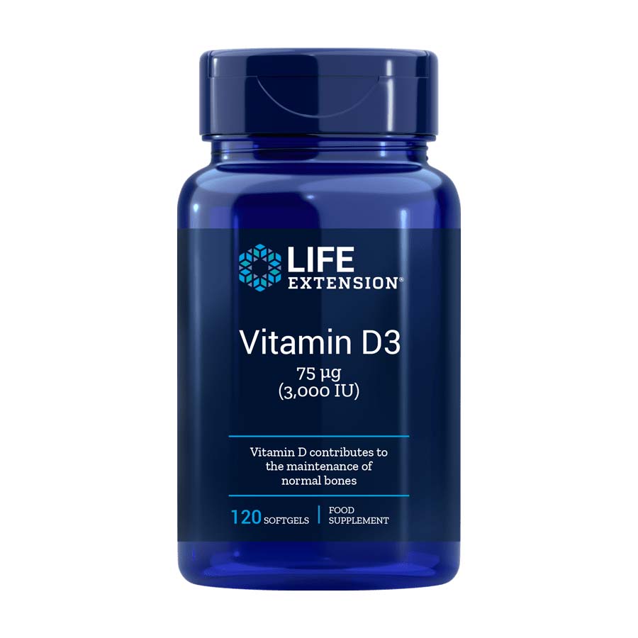 Free Bottle Of Vitamin D3 By Life Extension