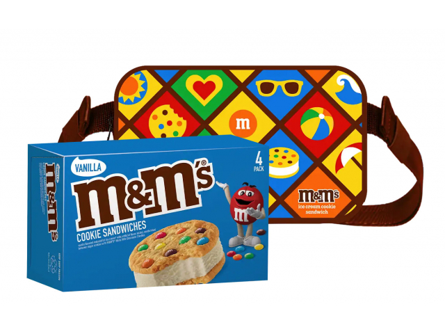 Free M&M’S Cross Body Bag+Cookies