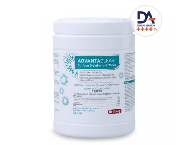 Free AdvantaClear Surface Disinfectant Wipes