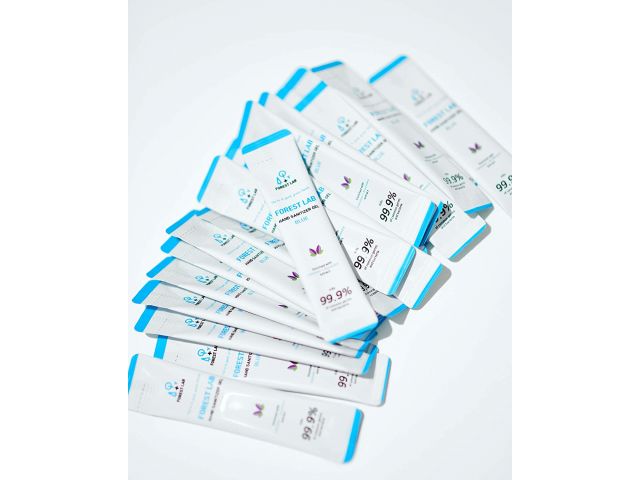 Free FOREST LAB Hand Sanitizer Gel Single-Use Packets