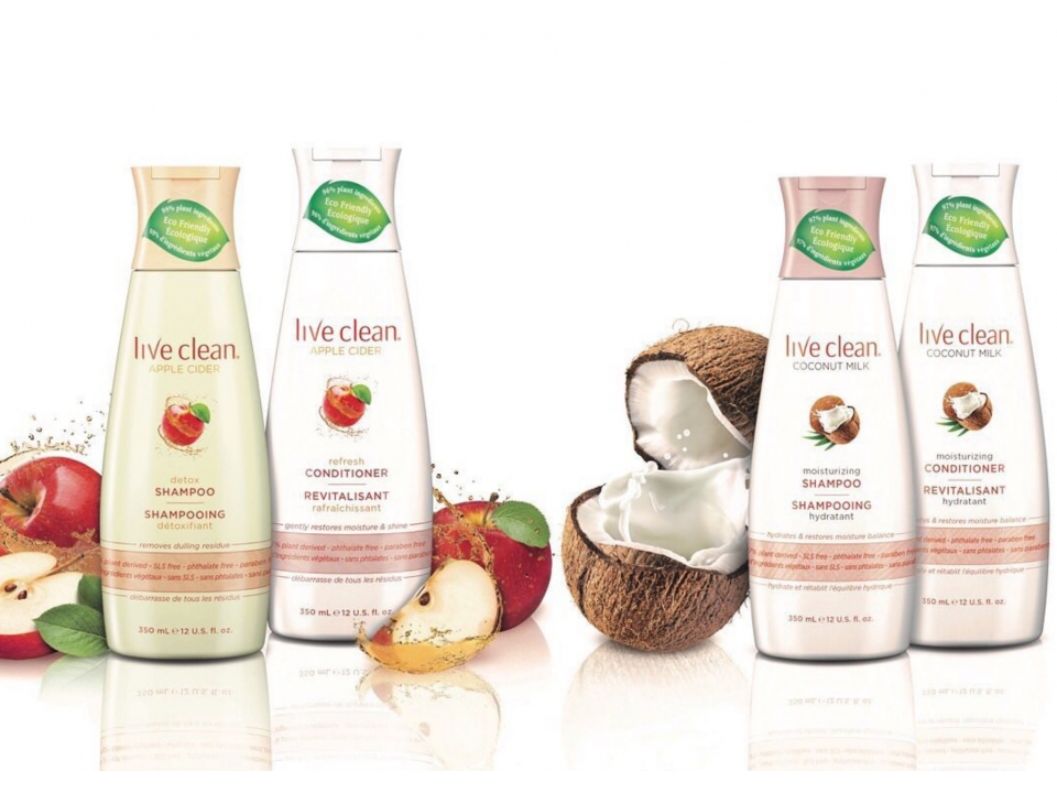 Free Shampoo & Conditioner Set By Live Clean