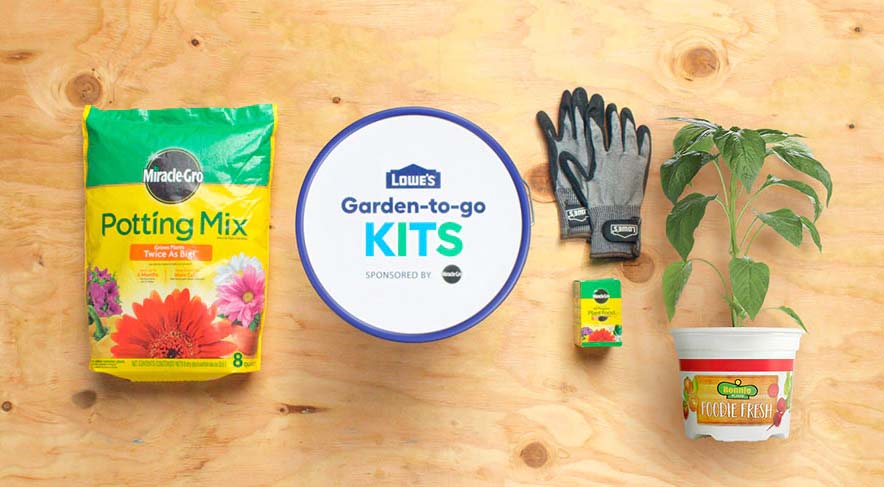 Free Garden-to-Go Kit  From Lowes!