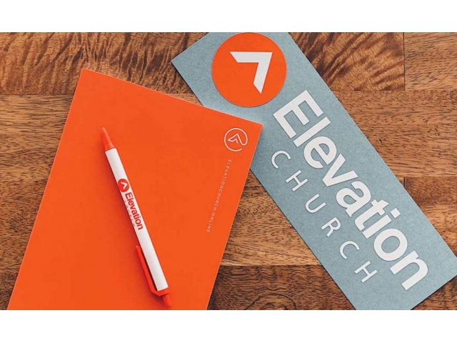 Free Elevation Church Journal+Pen