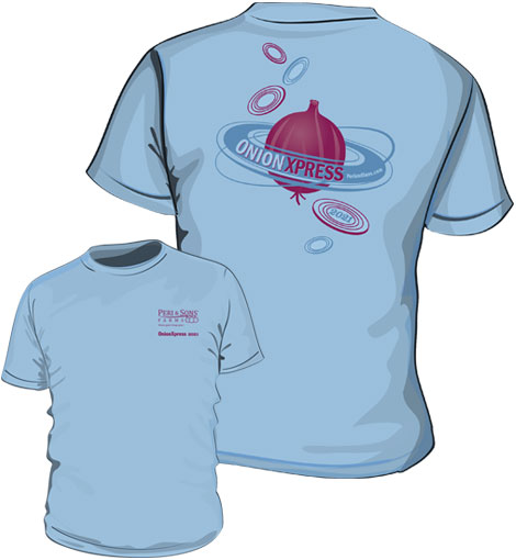 Free OnionXpress T-Shirt From Peri&Sons