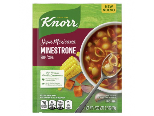 Free Knorr Sopa Mexicana Minestrone