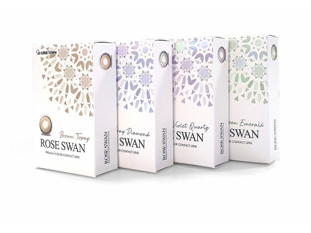 Free Lenstown Global Rose Swan Contact Lenses