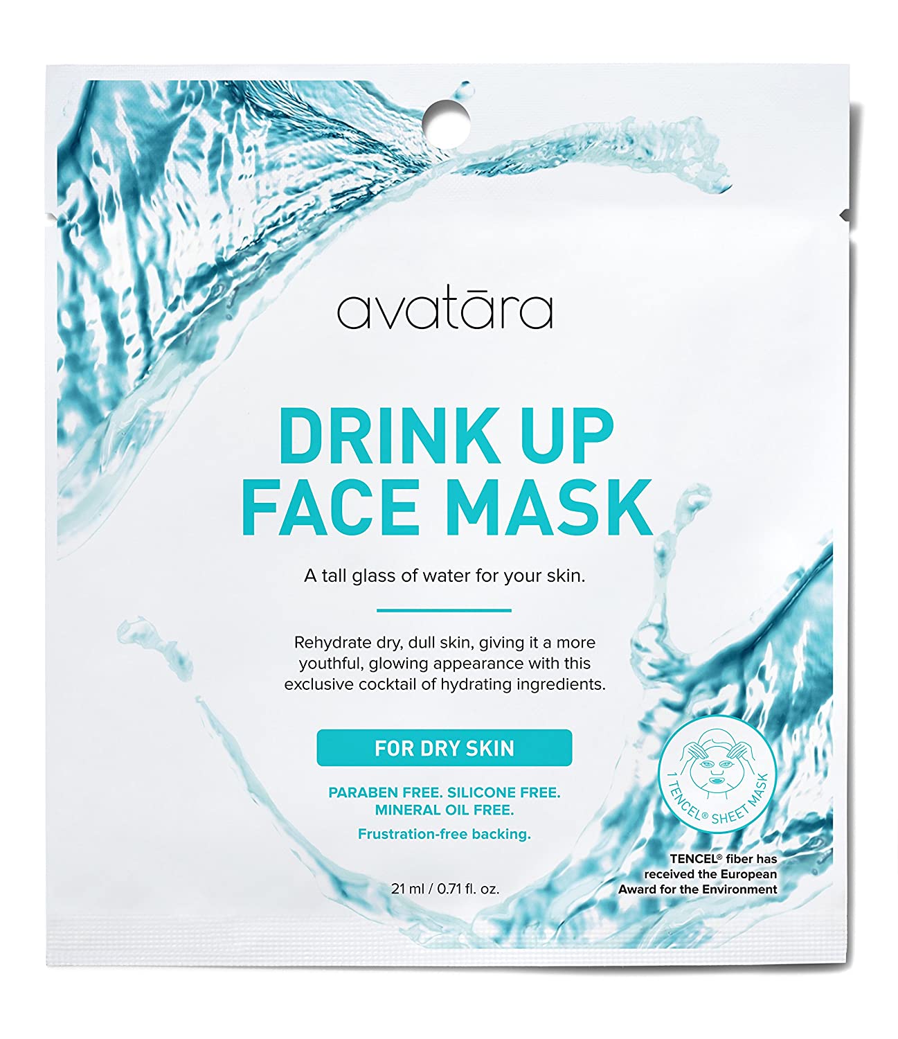 Free Avatara Drink Up Face Mask