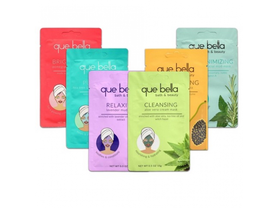 Free Face Masks From Que Bella