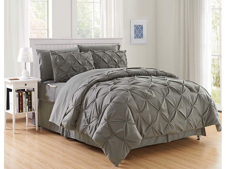 Free Elegant Comfort Luxury 8-Piece Comforter Set!