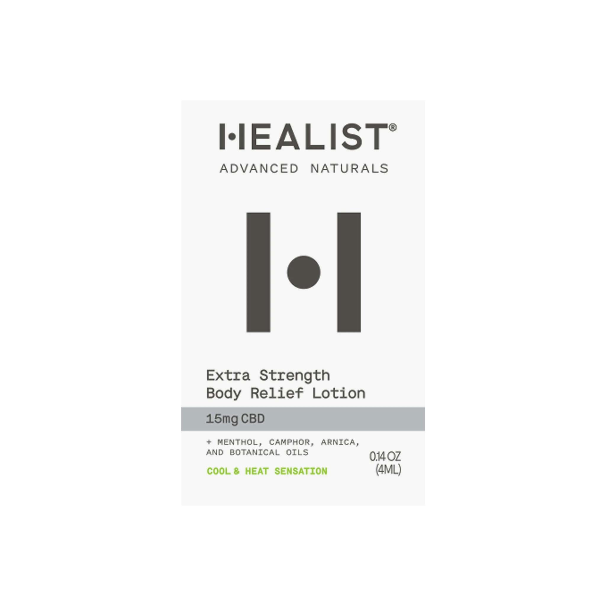Free Healist Body Relief Sample