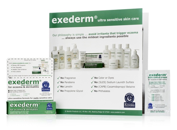Free Sample Pack of Exederm Ulta Sensitive Skin Care!