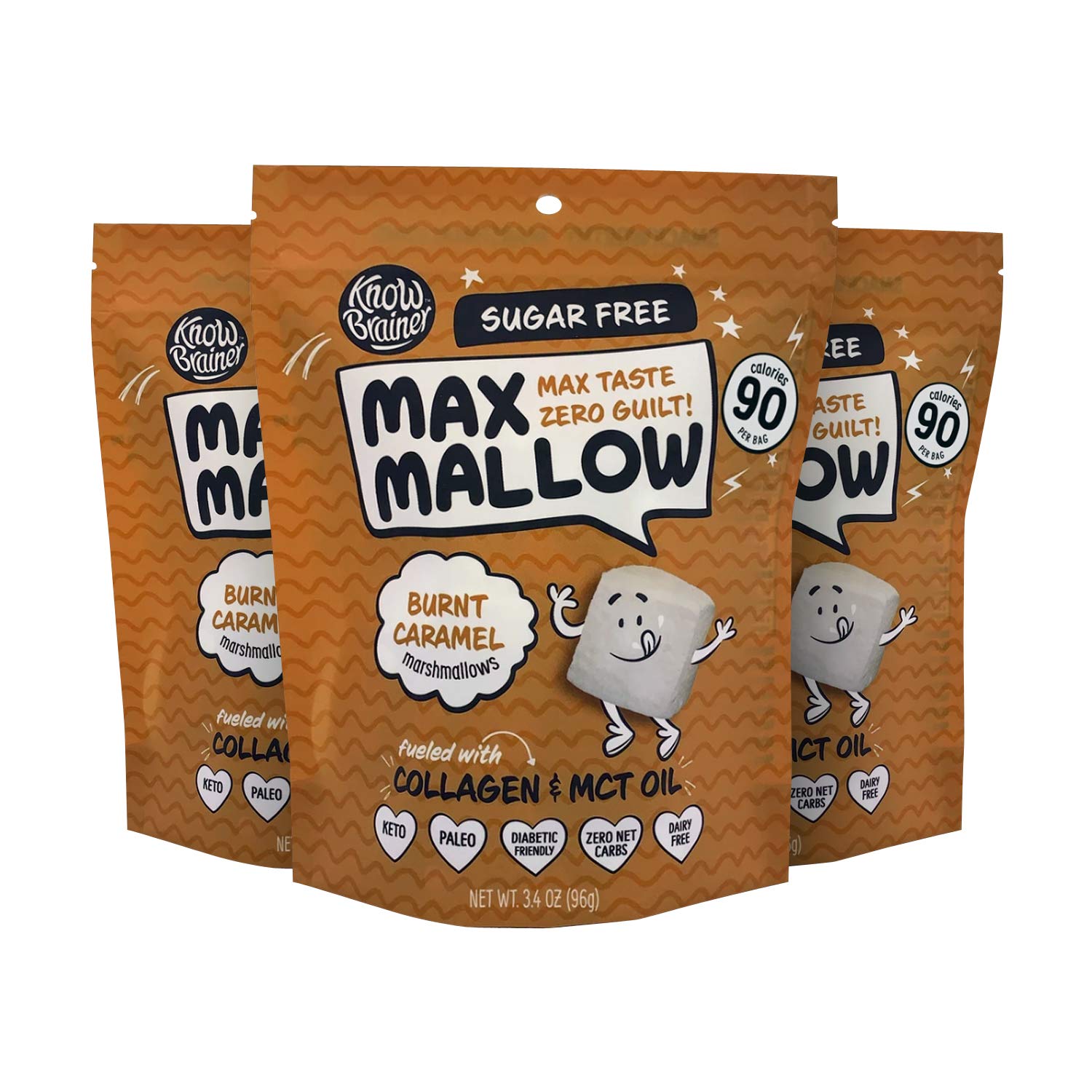 Free Max Mallows Burnt Caramel