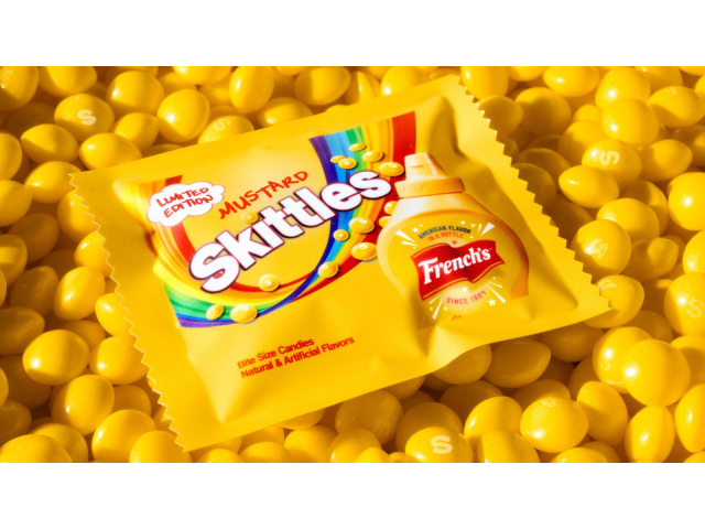 Free Limited Edition Mustard Skittles