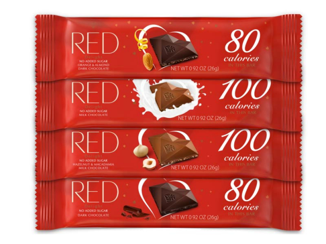 Free RED Chocolate Bar