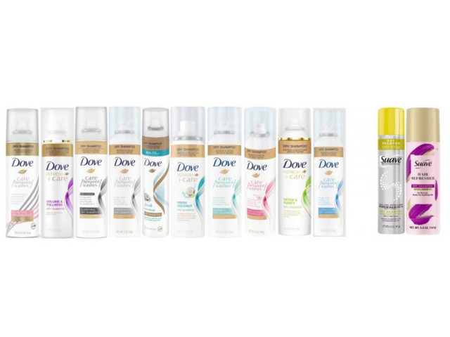 Free Unilever Dry Shampoo Or Payment!