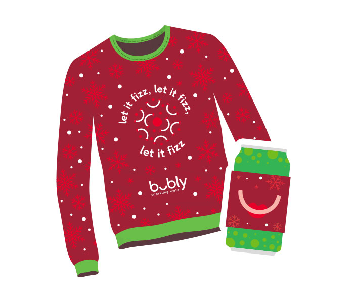 Free Koozie+Sweater From Bubly