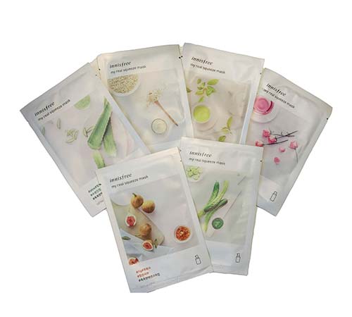 Free innisfree My Real Squeeze Masks
