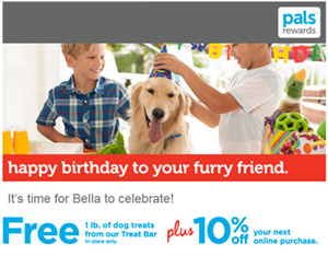 Free Pound Of Dog Treats By Petco