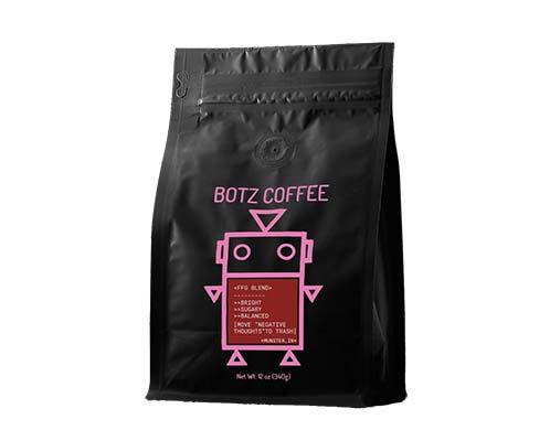 Free Coffee Sample Bag From Botz Coffee