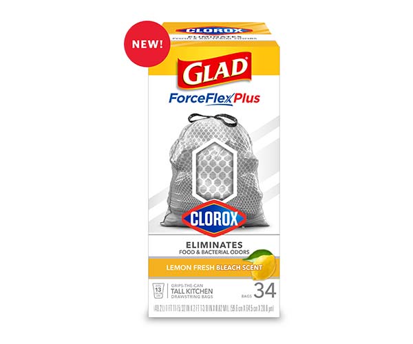 Free ForceFlexPlus With Clorox Bags From Glad