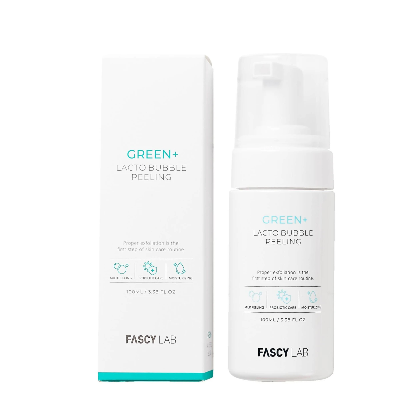 Free Green+ Lacto Bubble Peeling By Fascy Lab