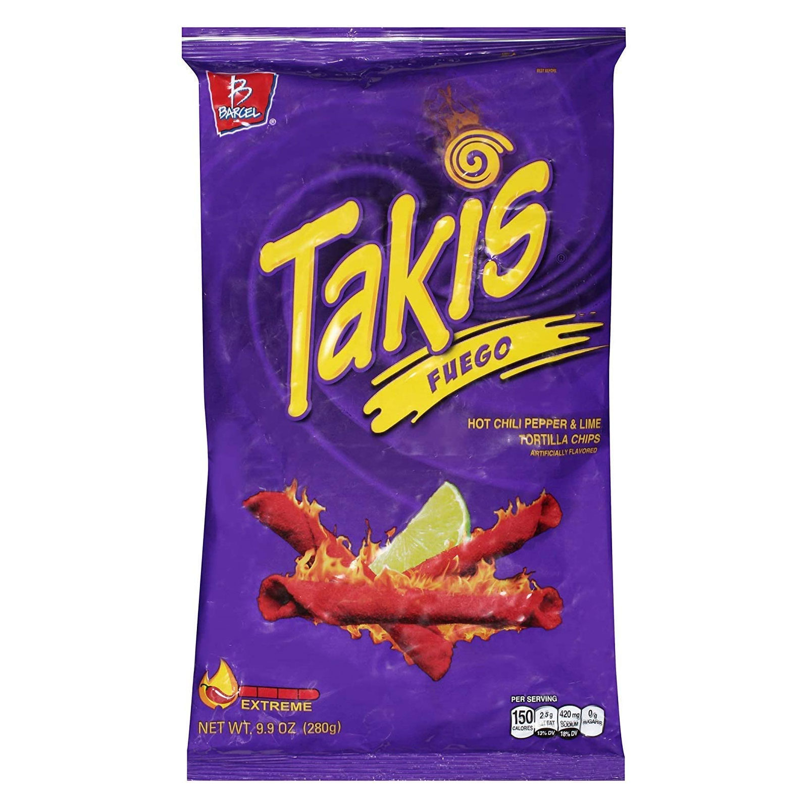 Free Takis Fuego Tortilla Chips From Barcel