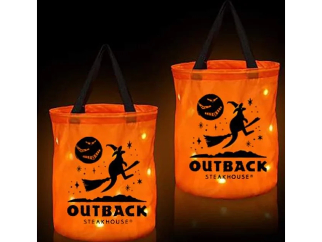 Free Halloween Bucket  From Outback!