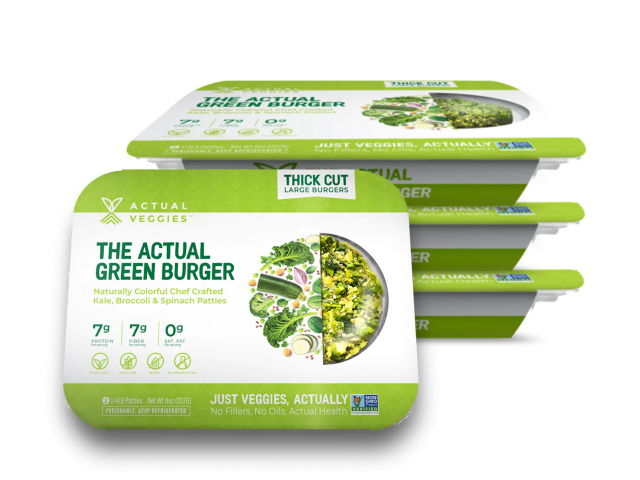 Free Pack Of Burgers From Actual Veggies