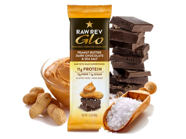 Free GLO Peanut Butter, Dark Chocolate & Sea Salt Bar