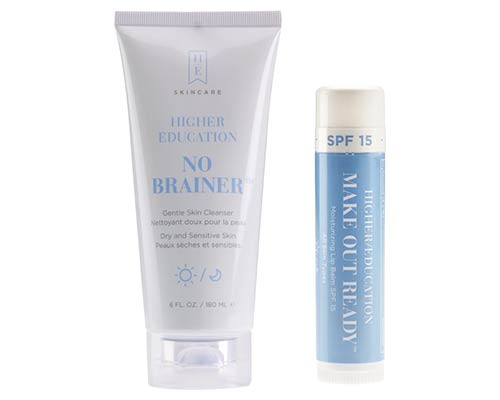 Free Higher Education Skincare Skin Cleanser+Lip Balm