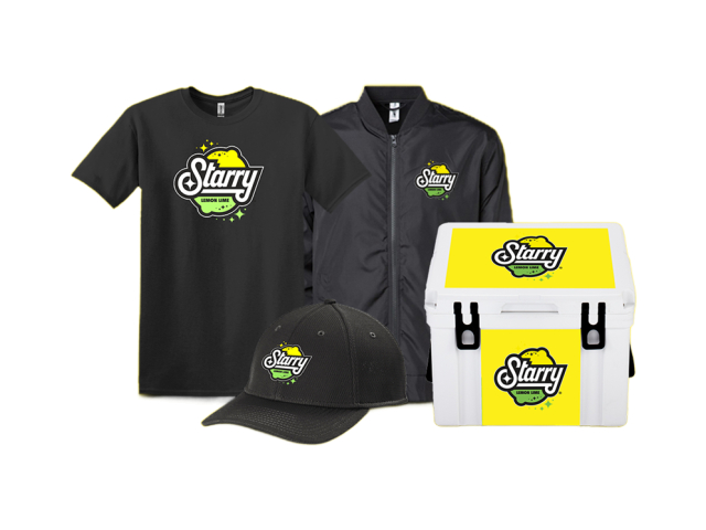 Free Baseball Hat Or T-Shirt From Starry!