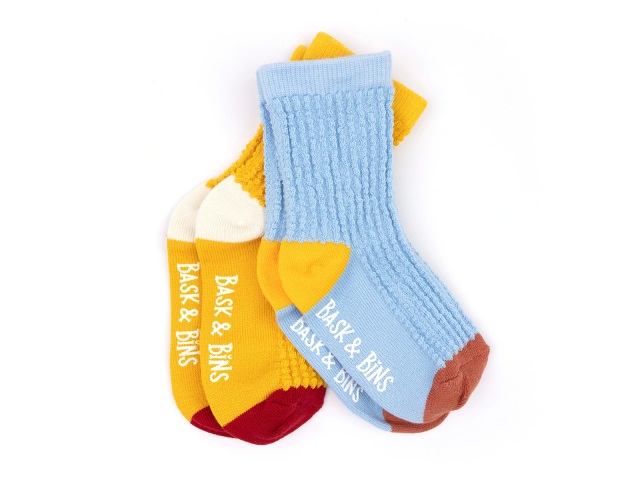 Free Pair Of Kids Socks By Bask & Bins