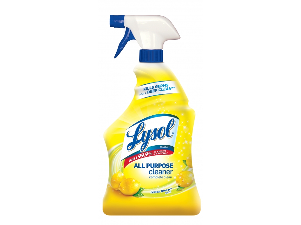 Free Lysol All-Purpose Cleaner, Lemon Breeze, 32 Oz From Staples!